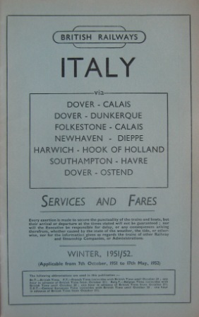 Services & Fares