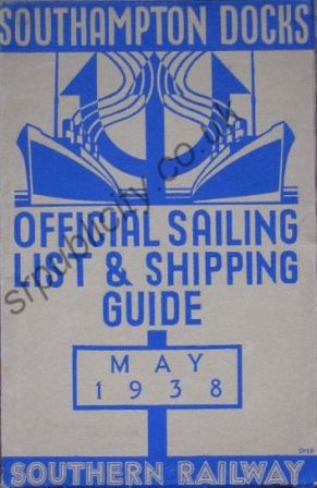 Southampton Docks - Official List